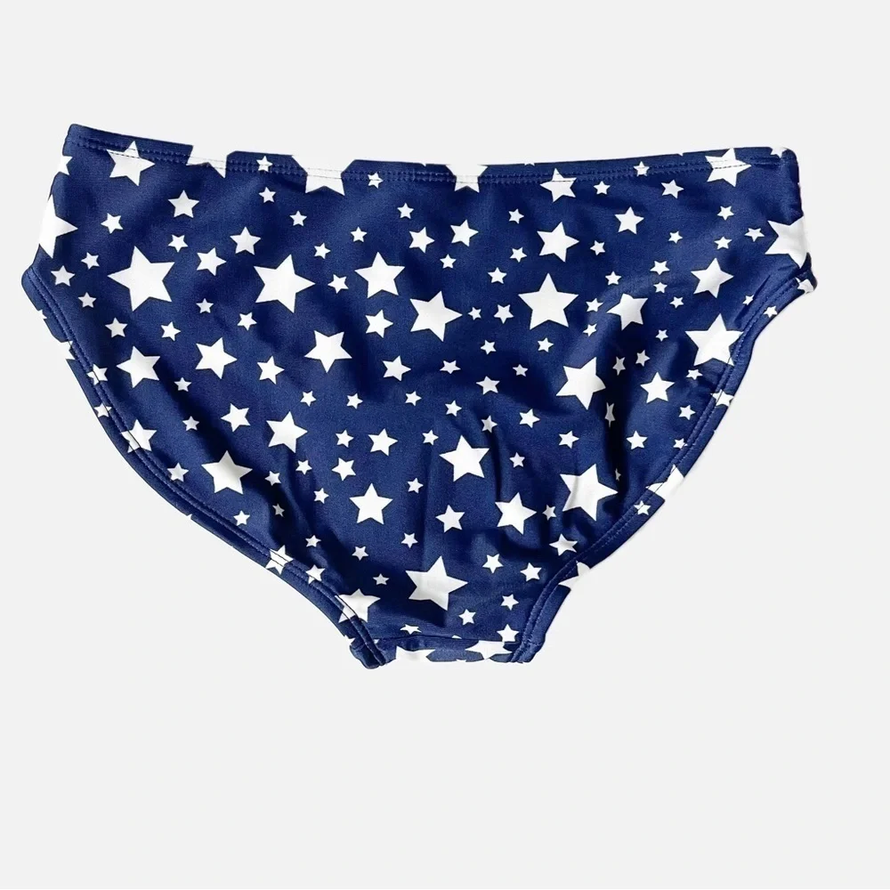 ✨NEW!✨ CAT & JACK Girl’s Stars and Stripes Bikini Bottom - Size Large (10/12)